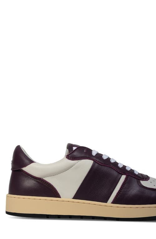 Shop Collegium Pillar Destroyer Sneaker In White/purple