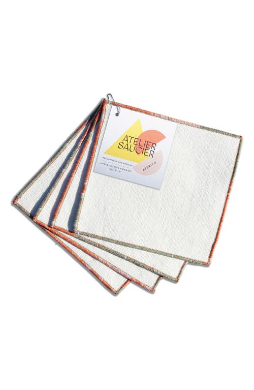 ATELIER SAUCIER ATELIER SAUCIER SANTA FE SET OF 4 COCKTAIL NAPKINS