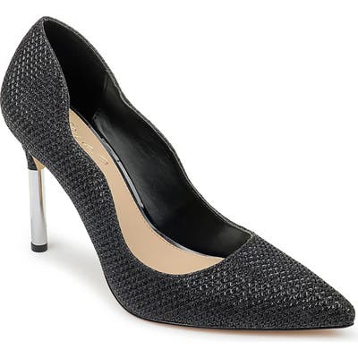 Jewel Badgley Mischka Riley Glitter Pump