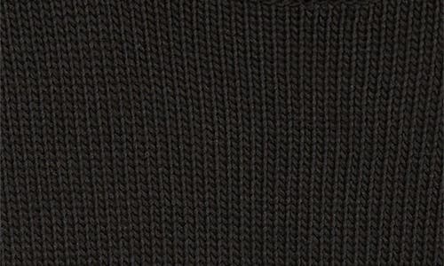 Marni Distressed Cotton Crop Sweater In Black