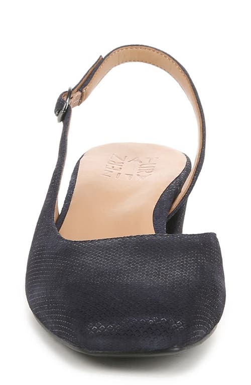 Naturalizer Jayla Slingback Pumps In Istmo Navy Leather