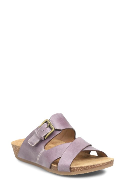 Gervaise Slide Sandal in Lavender