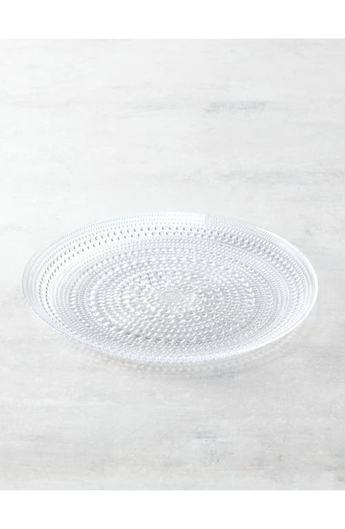 Fortessa Jupiter Set Of 4 Charger Plates In Clear