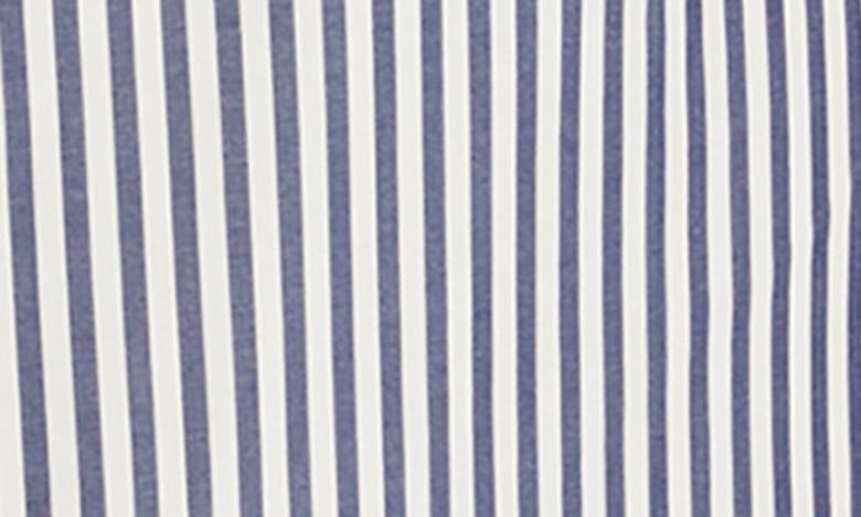 Shop Johnny Bigg Henshall Stripe Cotton Button-down In Navy