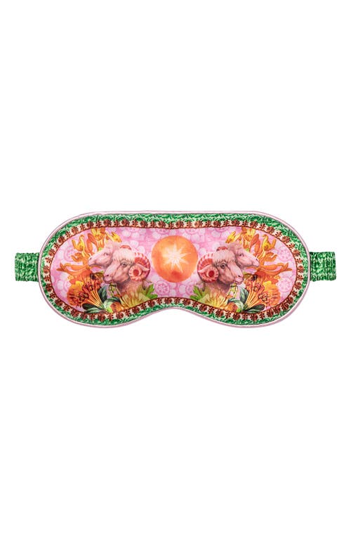 Slip Pure Silk Zodiac Sleep Mask In Aries