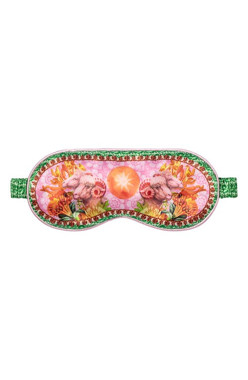 Slip Pure Silk Zodiac Sleep Mask In Multi