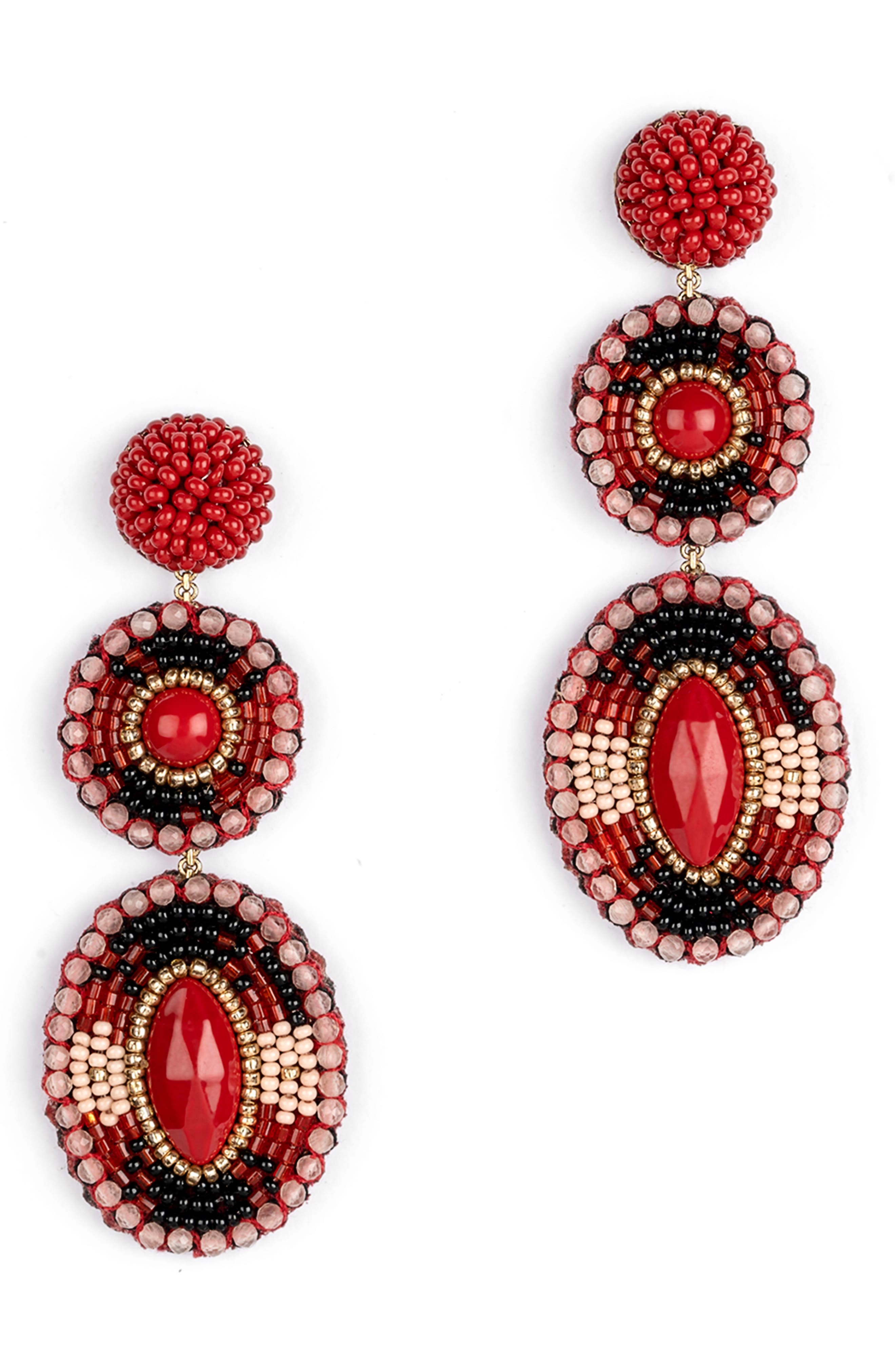 Red Statement Earrings | Nordstrom