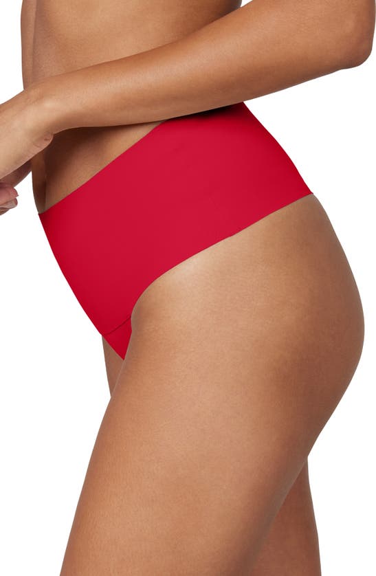Spanx Undie-tectable Thong In Red Pop