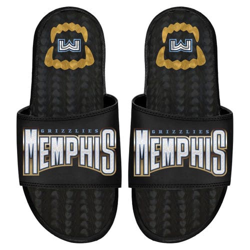 Black Memphis Grizzlies 2022/23 City Edition Gel Slide Sandals