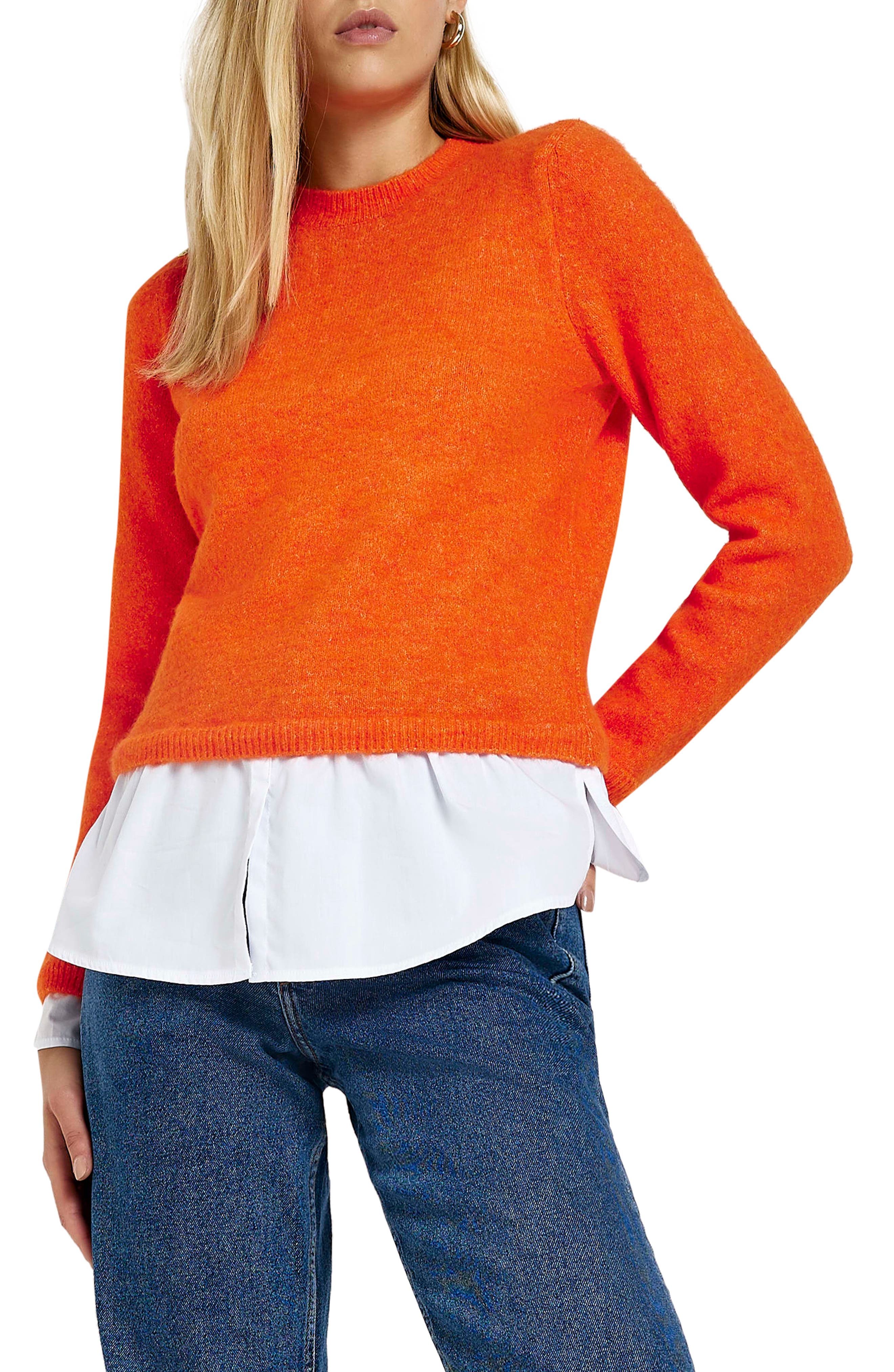Women's Orange Sweaters | Nordstrom