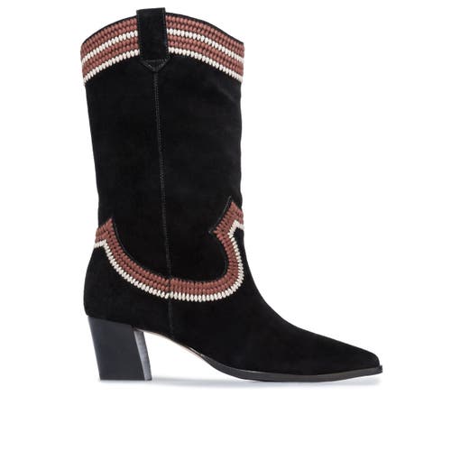 BERNARDO FOOTWEAR BERNARDO FOOTWEAR FREMONT EMBROIDERED WESTERN BOOT