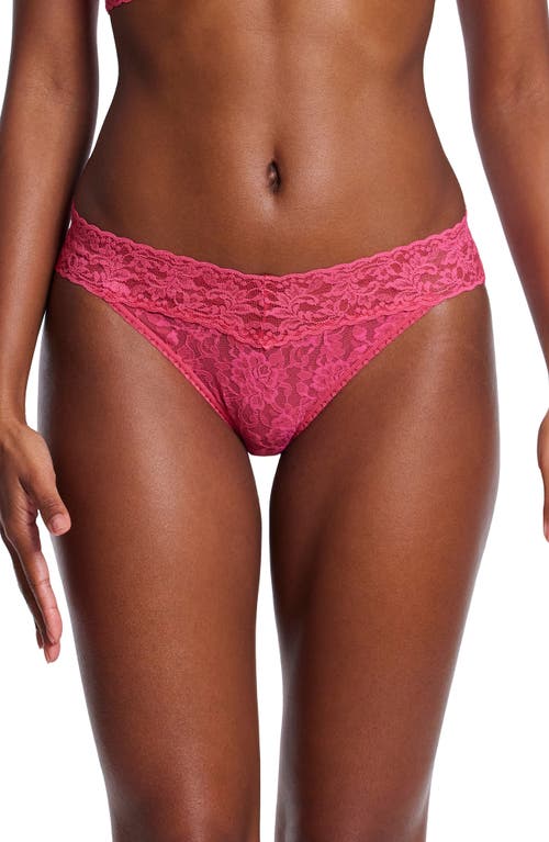 Shop Hanky Panky Signature Lace Vikini In Morning Glory Pink