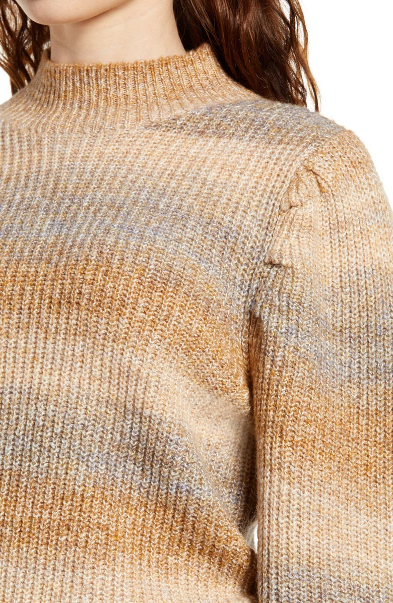 Leith Stripe Space Dye Sweater, Alternate, color,