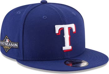 Texas Rangers New Era 2023 Postseason 9FIFTY Snapback Hat - Royal