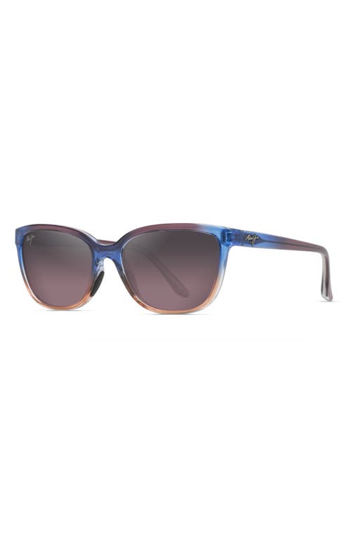 MAUI JIM MAUI JIM HONI 54MM POLARIZEDPLUS2® CAT EYE SUNGLASSES 