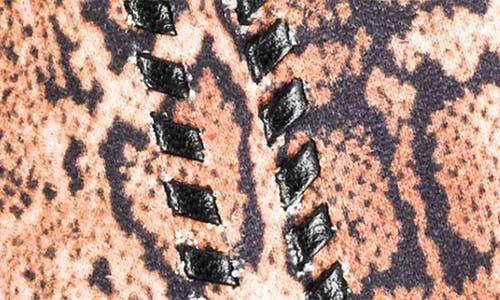 Marcus Adler Animal Print Jersey Touchscreen Gloves In Camel