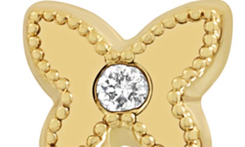Bony Levy Icon Diamond Butterfly Stud Earrings In 18k Yellow Gold