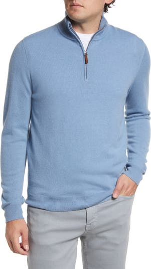 Nordstrom Cashmere Quarter Zip Pullover Sweater | Nordstrom