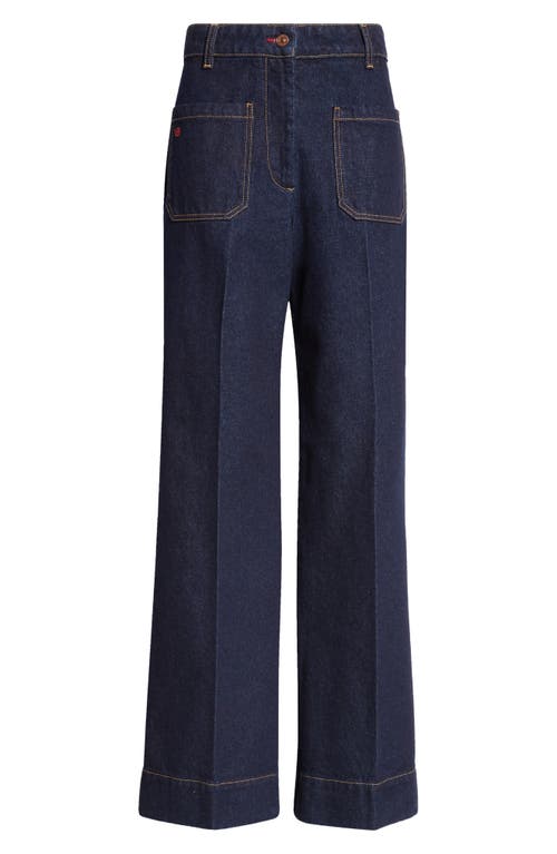 VICTORIA BECKHAM VICTORIA BECKHAM ALINA WIDE LEG JEANS 