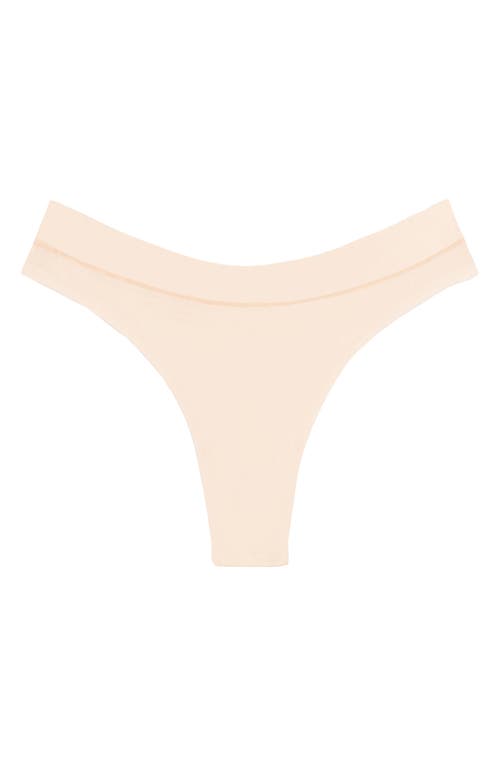 Shop Cuup The Modal Thong In Blush