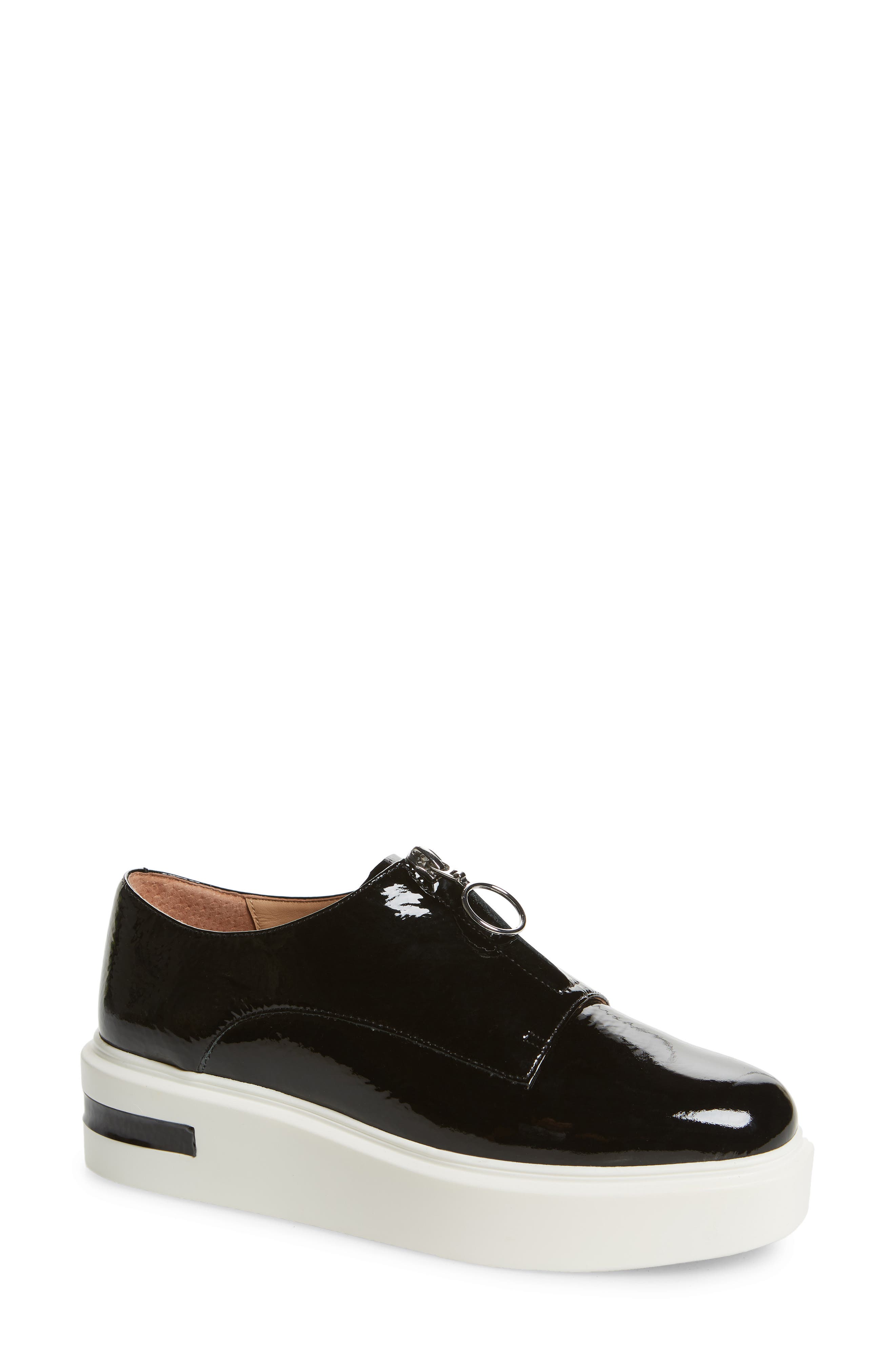 Linea Paolo Kelani Platform Sneaker, Black
