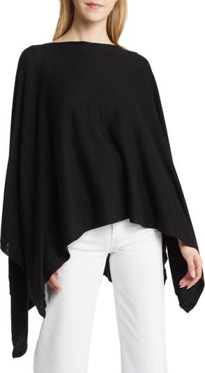 Nordstrom Cotton & Cashmere High-Low Poncho |