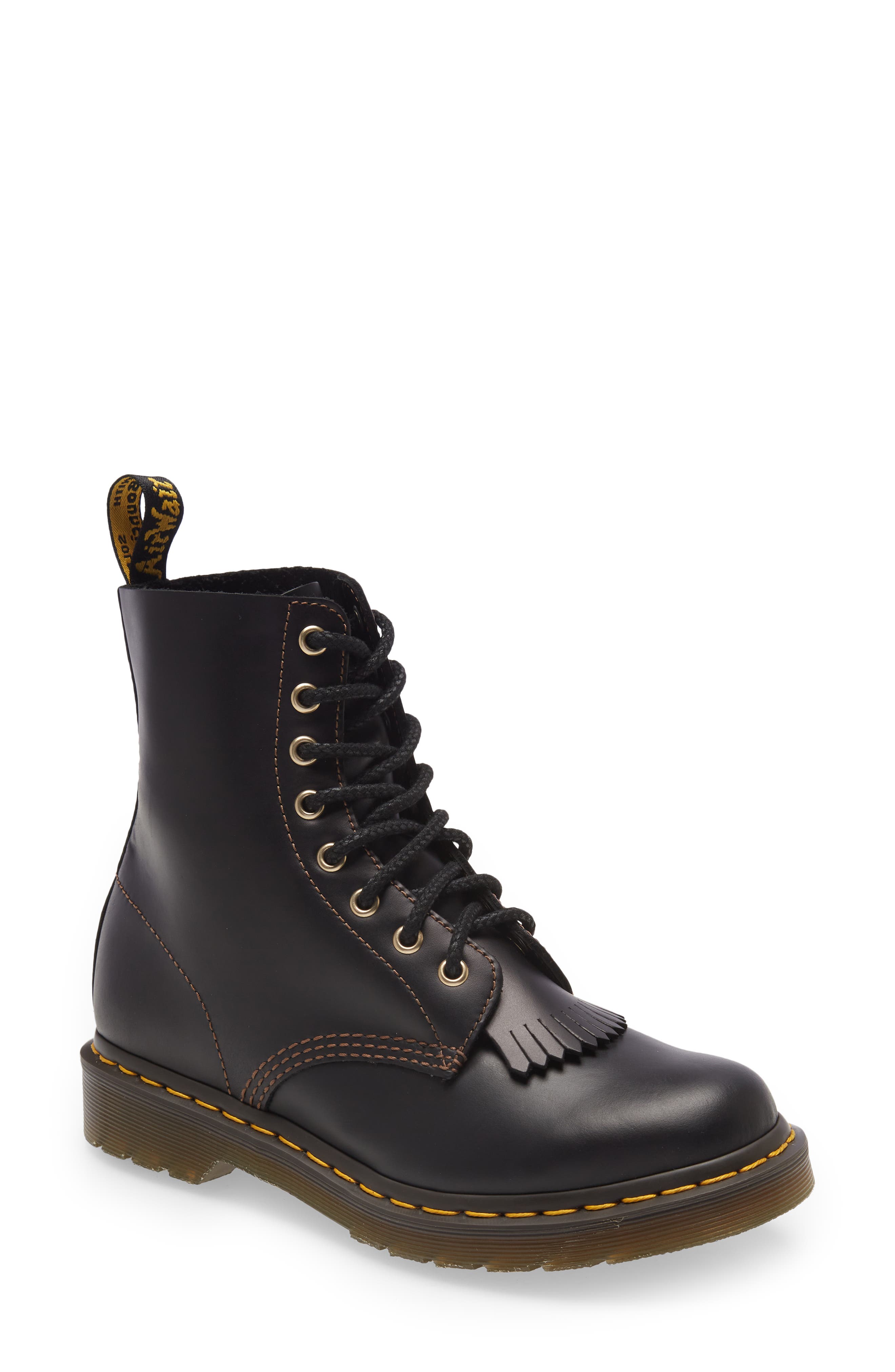 doc martens soft leather womens