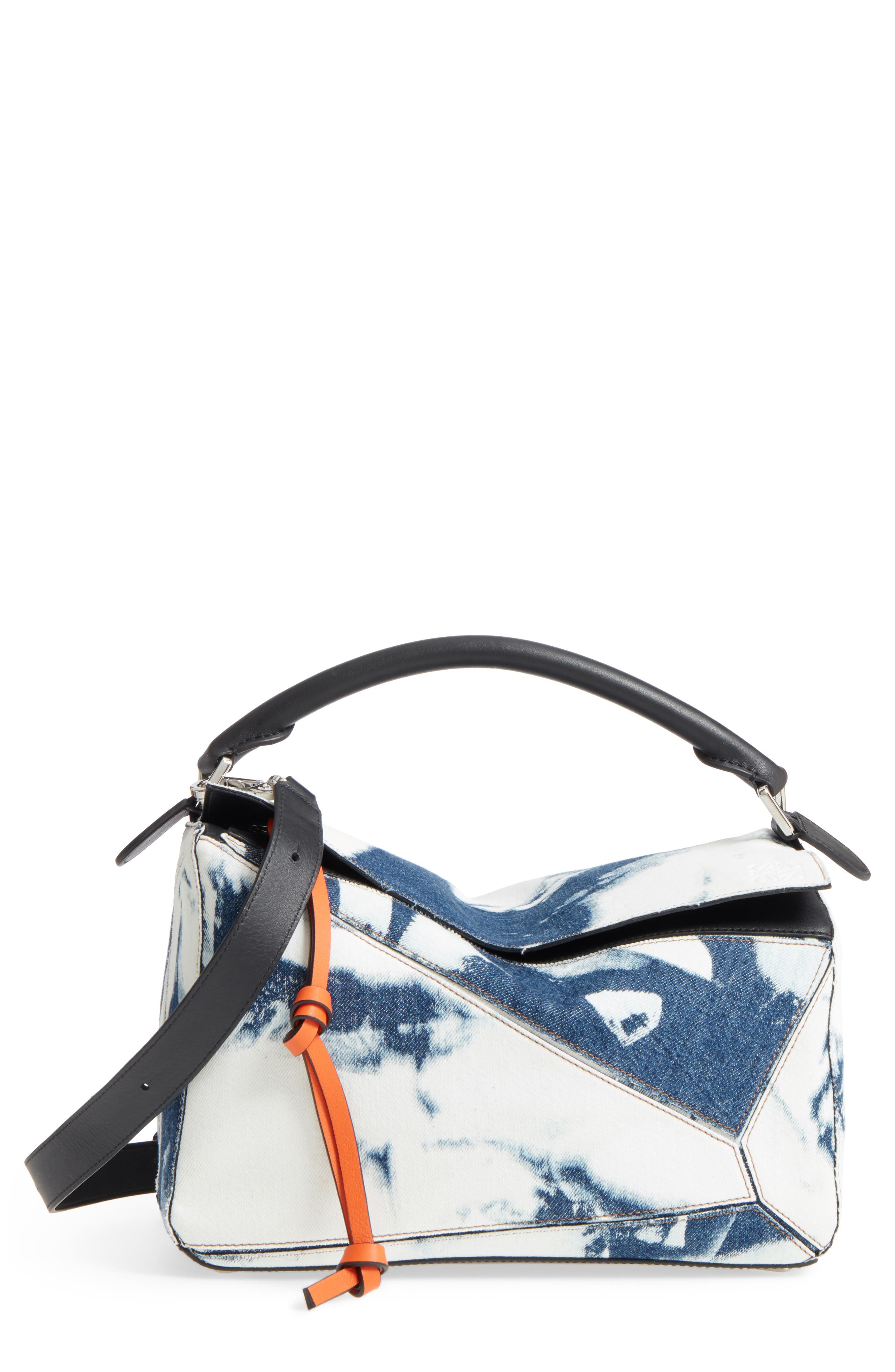 Loewe Medium Puzzle Denim Shoulder Bag Nordstrom
