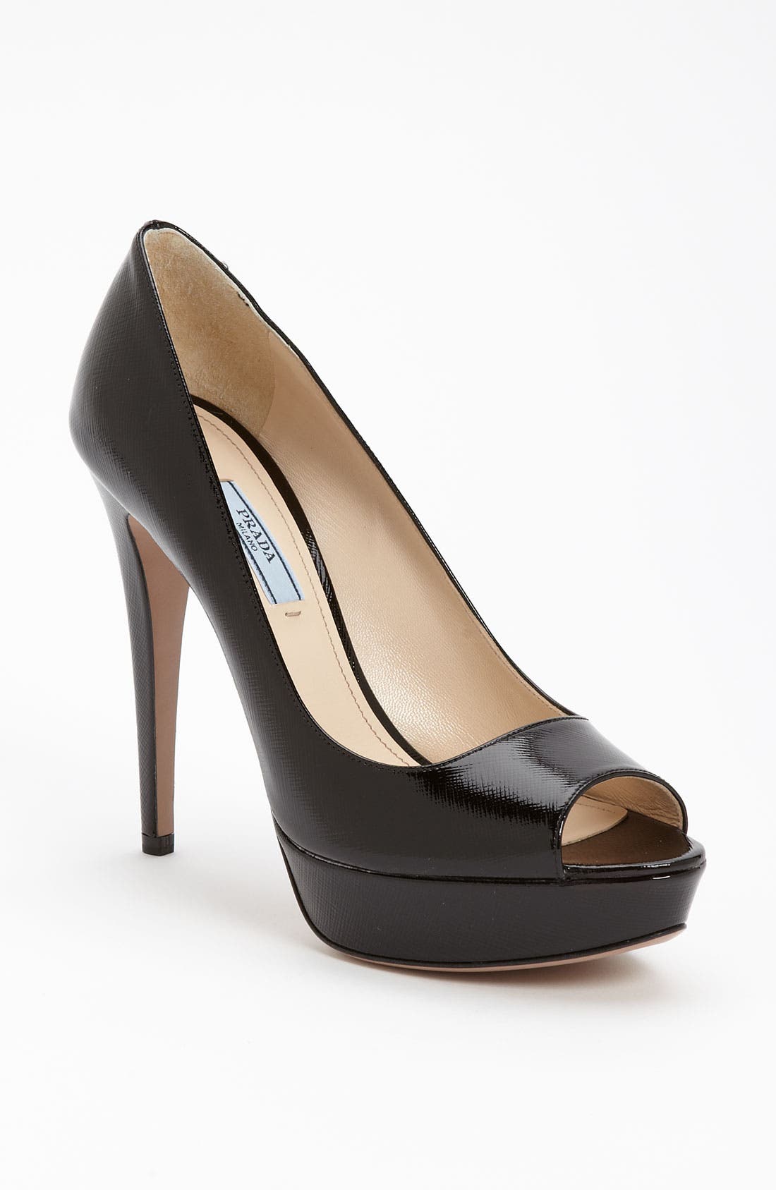 Prada Open Toe Platform Pump Nordstrom