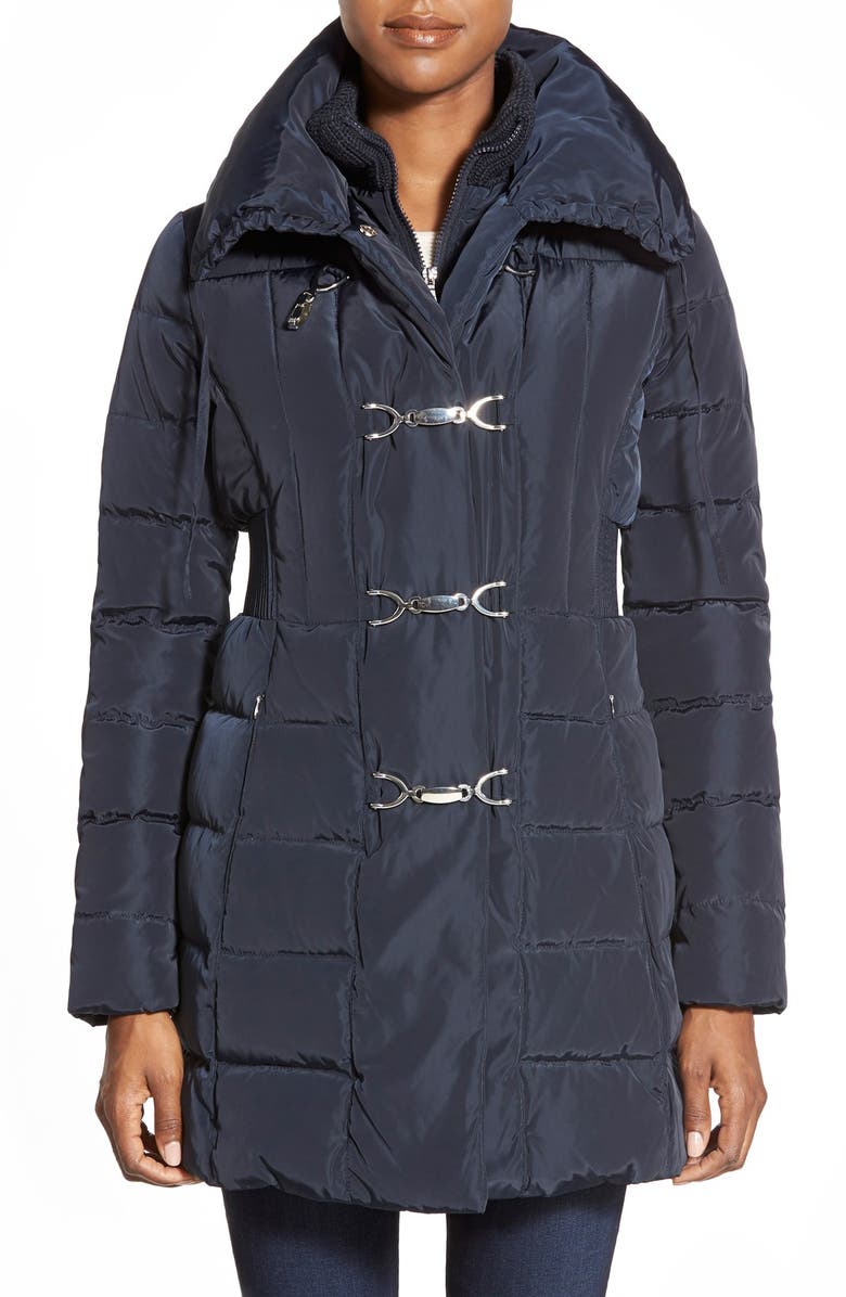 Jessica Simpson Down & Feather Fill Toggle Front Coat | Nordstrom
