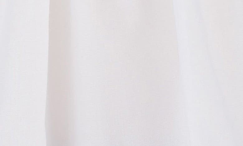 Carriage Boutique Imitation Pearl Cross Christening Gown & Bonnet Set In White