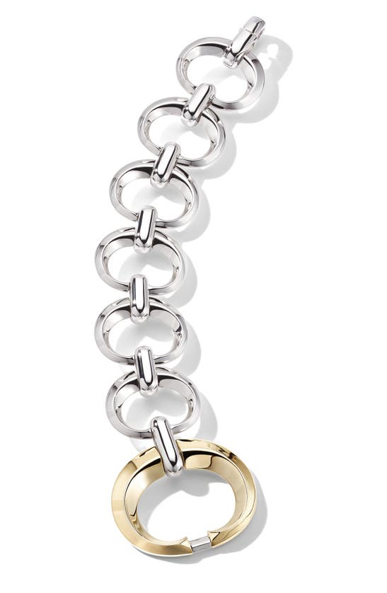 Shop Cast Standout Icon Chain Bracelet In Silver