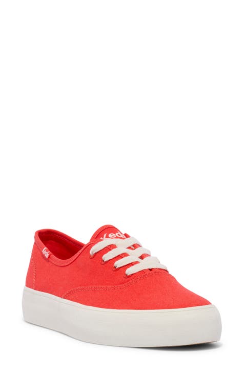 Keds red shoes online