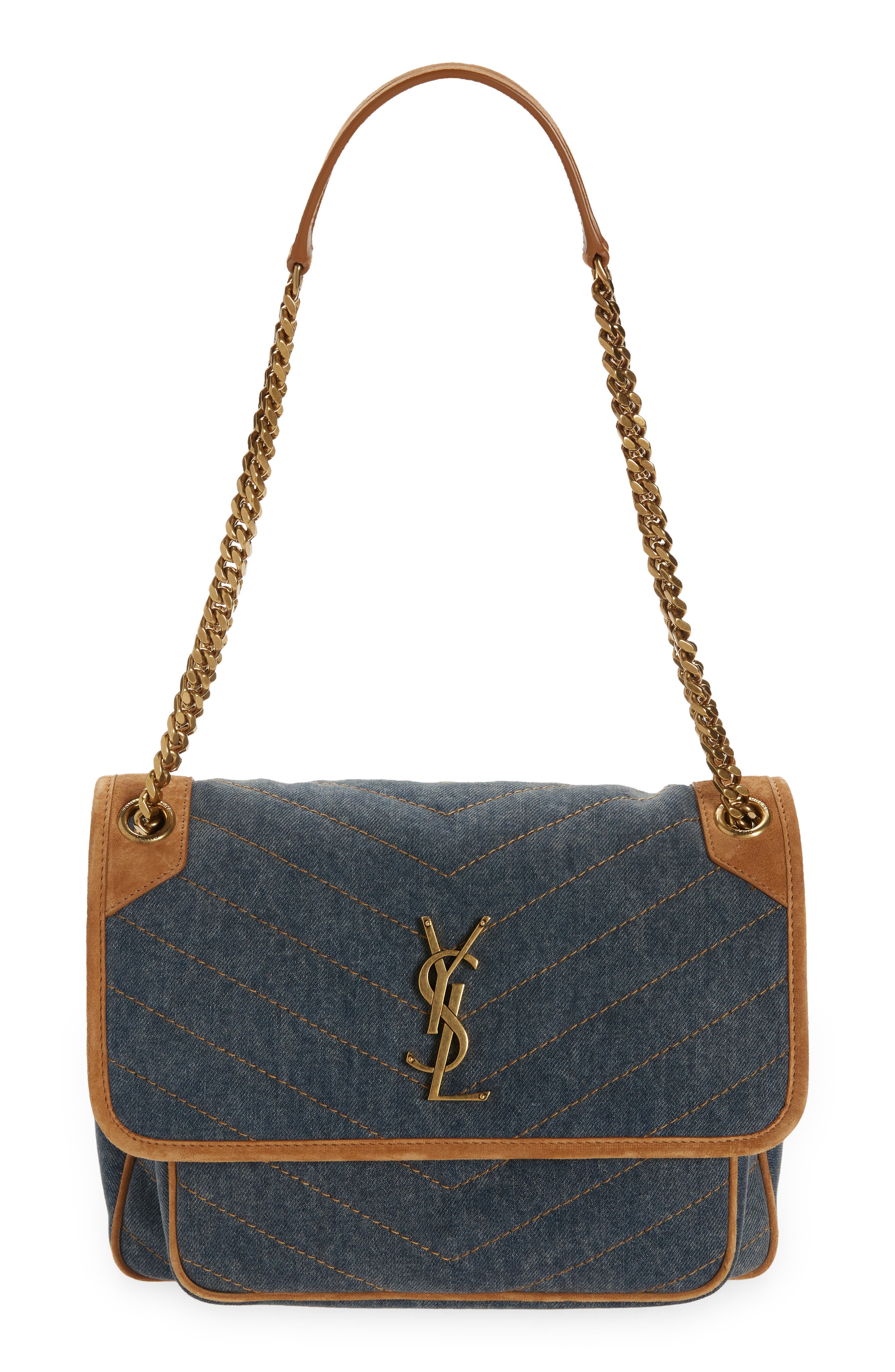 ysl denim bag nordstrom