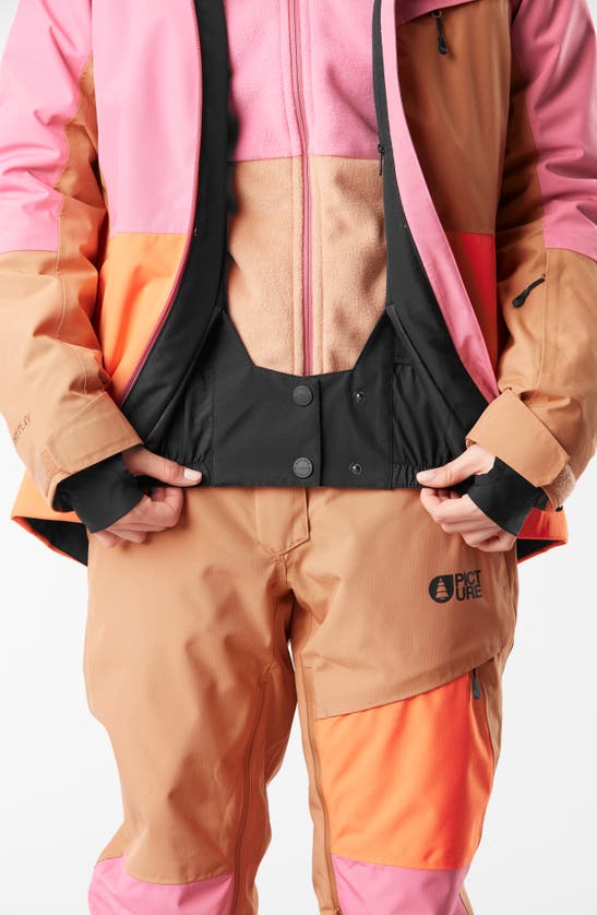 PICTURE ORGANIC CLOTHING PICTURE ORGANIC CLOTHING SEEN COLORBLOCK WATER REPELLENT SKI JACKET
