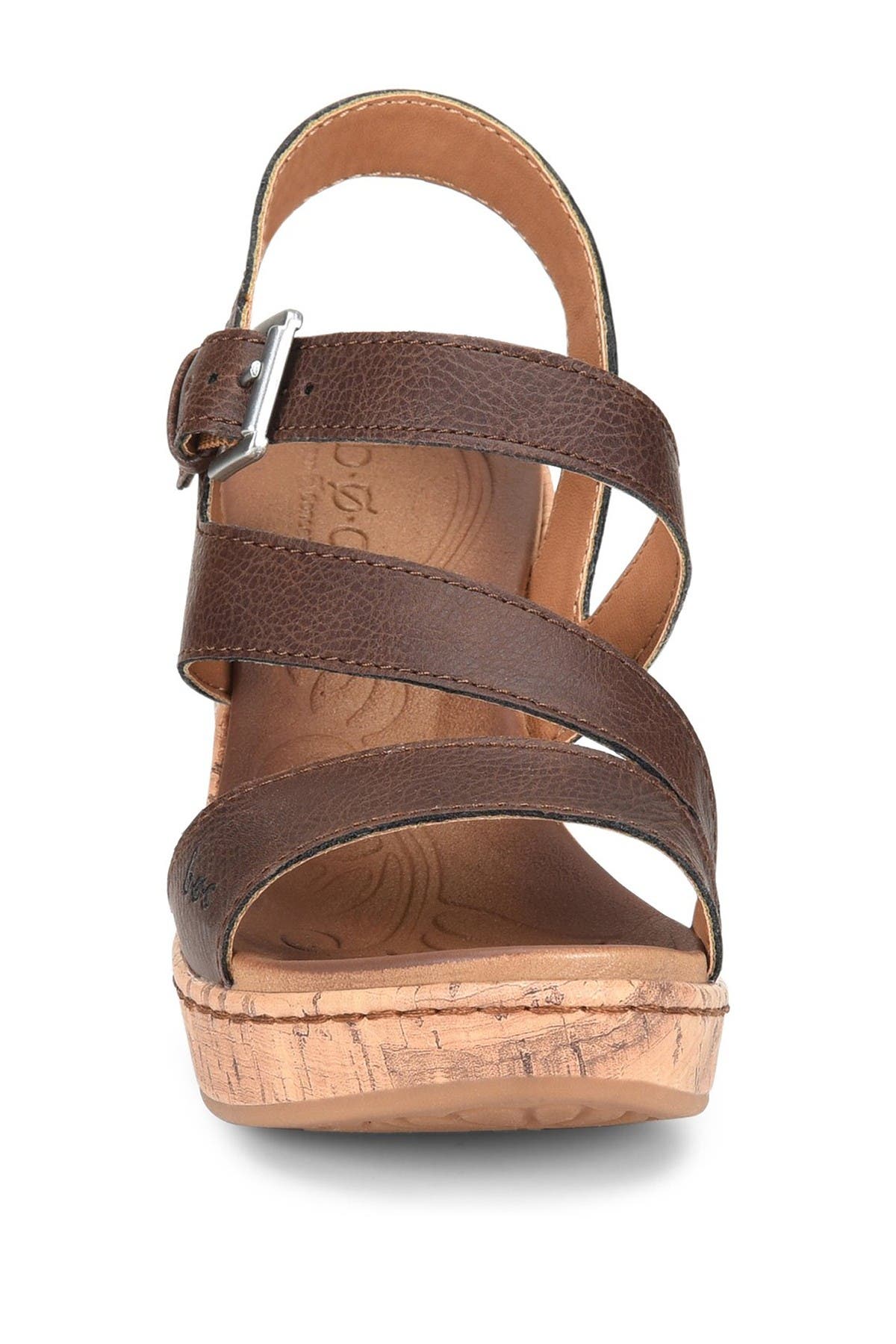 boc searing wedge sandal