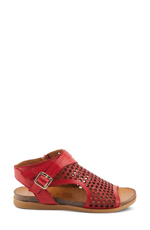 Shop Spring Step Covington Sandal In Red