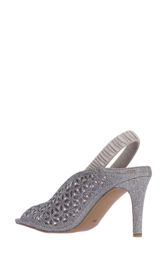 Shop J. Reneé Odila Slingback Sandal In Pewter