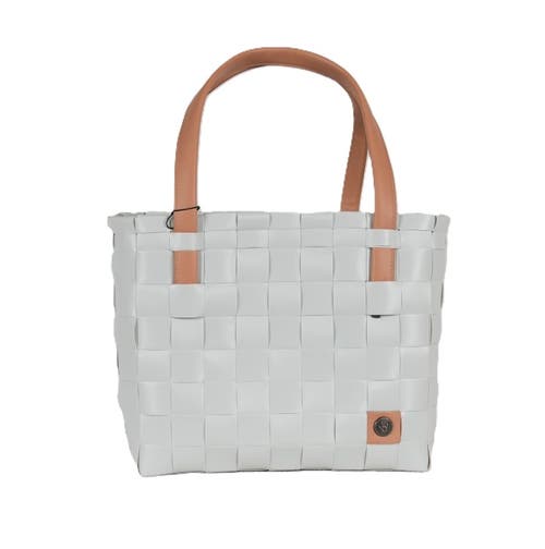 Shop Handed By Color Block Recycled Tote Bag In Misty Grey