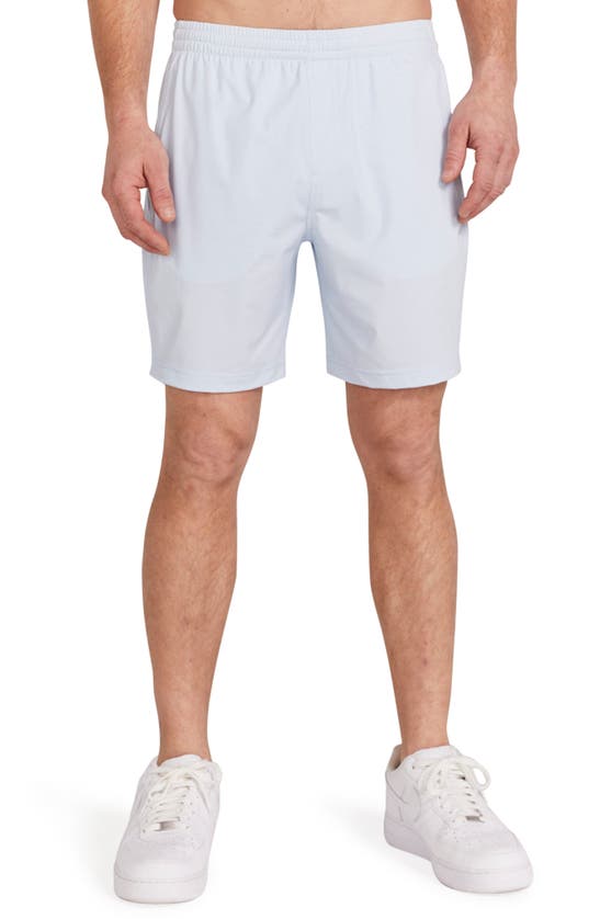 Shop Redvanly Byron Water Resistant Drawstring Shorts In Breeze