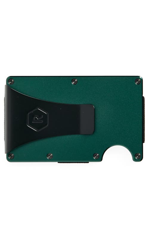 Shop The Ridge Rfid-blocking Aluminum Money Clip Wallet In Forest Green