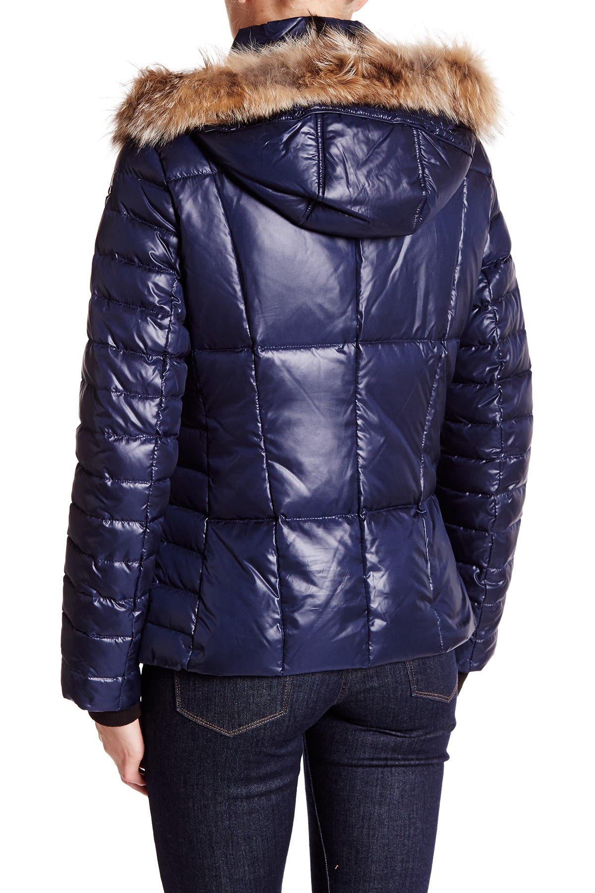 andrew marc coyote fur hooded parka
