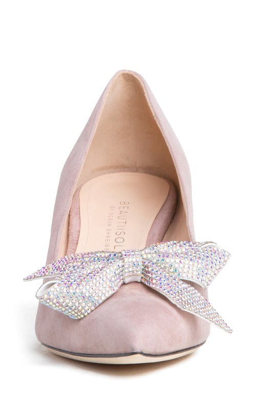 BEAUTIISOLES BEAUTIISOLES FRIDA POINTED TOE KITTEN HEEL PUMP