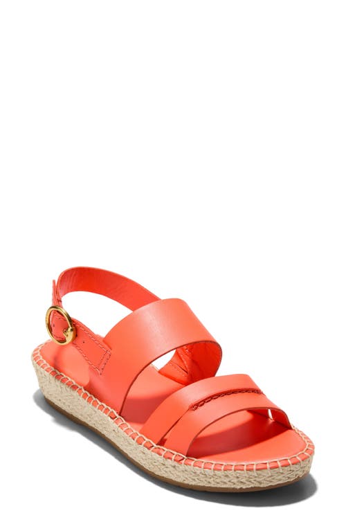 Cole Haan Cloudfeel Tilden Sandal Nasturtium at Nordstrom,