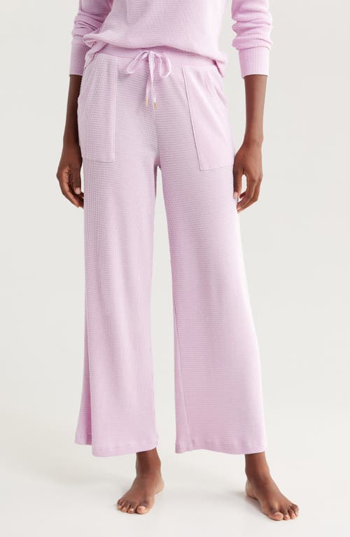 Shop Honeydew Under The Stars Waffle Knit Pajama Pants In Lavender