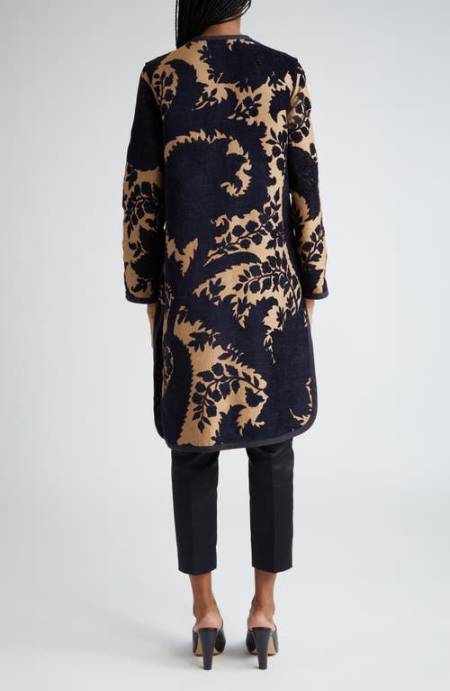 Shop Etro Paisley Reversible Longline Coat In S9883