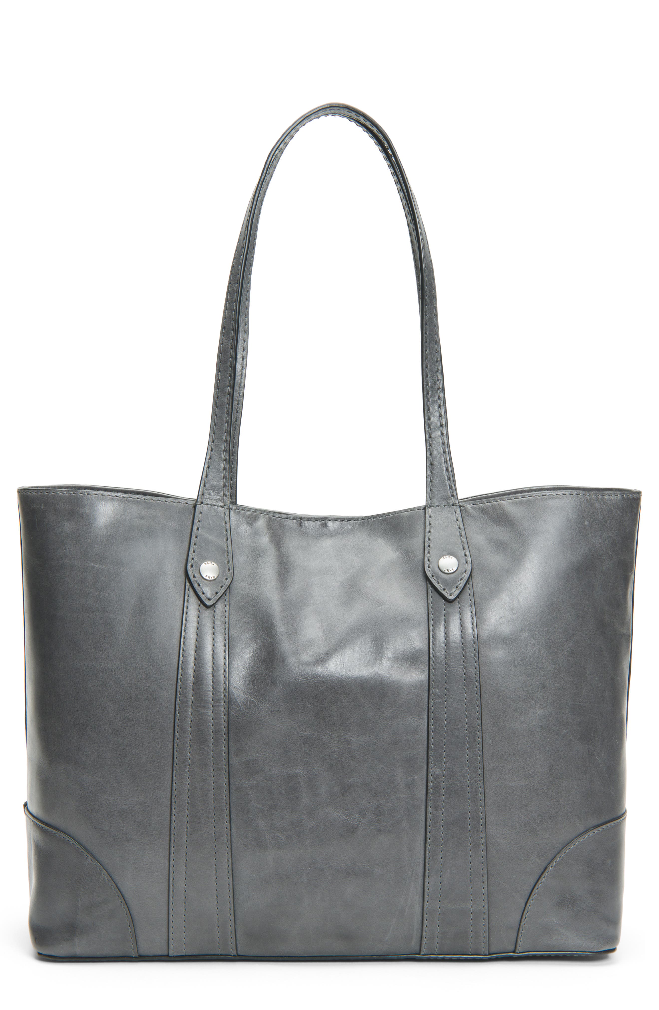 frye melissa leather zip tote