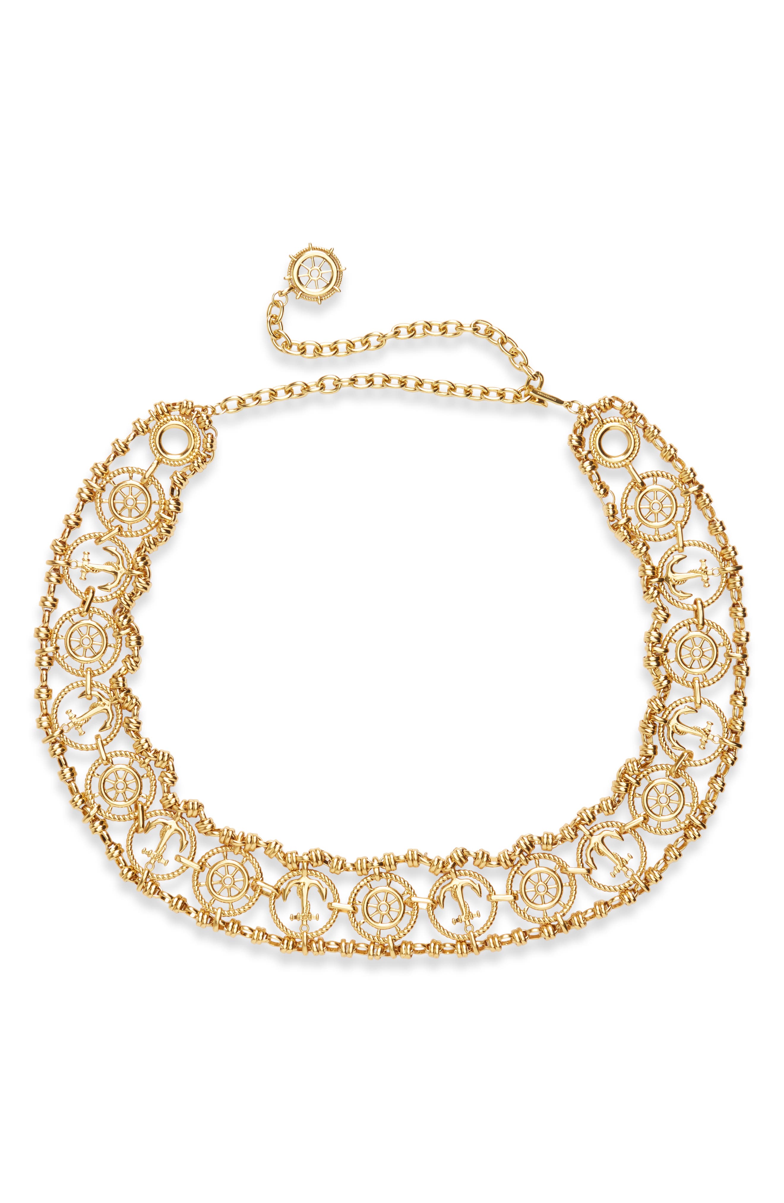 Zimmermann Nautical Charm Chain Belt Nordstrom