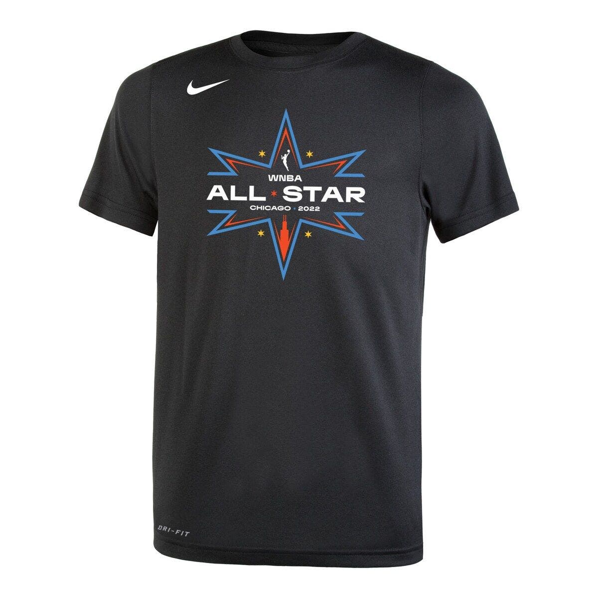Nike Youth Nike Black 2022 WNBA AllStar Game Logo Legend Performance T