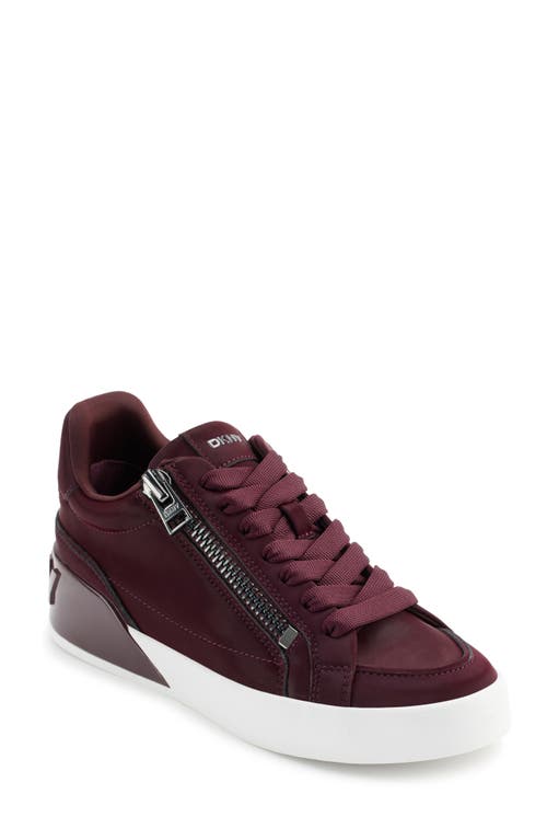 Dkny Mei Sneaker In Wine